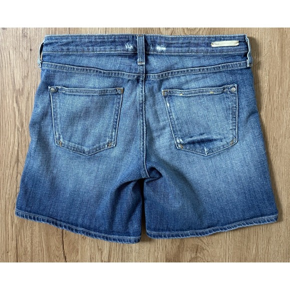 Anthropologie Pilcro And The Letterpress Women's Jean Denim Shorts Size 27 - Picture 6 of 9